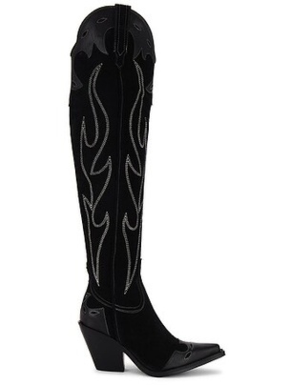 FREE PEOPLE WILD WEST THIGH HEIGHT SIZE 38 - Picture 2 of 8
